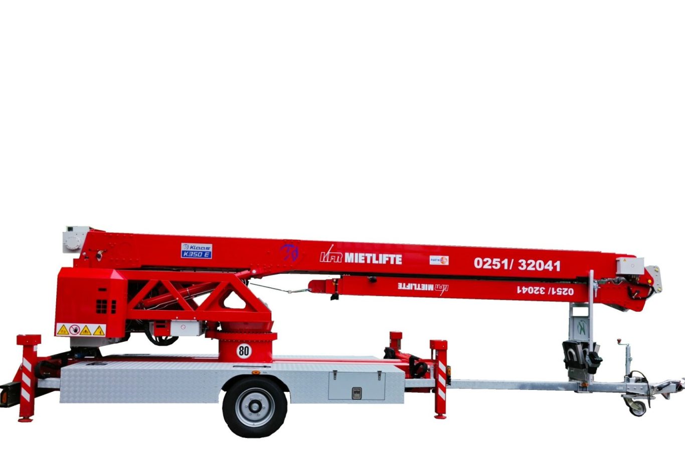 Klaas K350E Anhängerkran